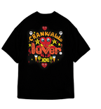 LUVER BLACK TEE - PREORDER
